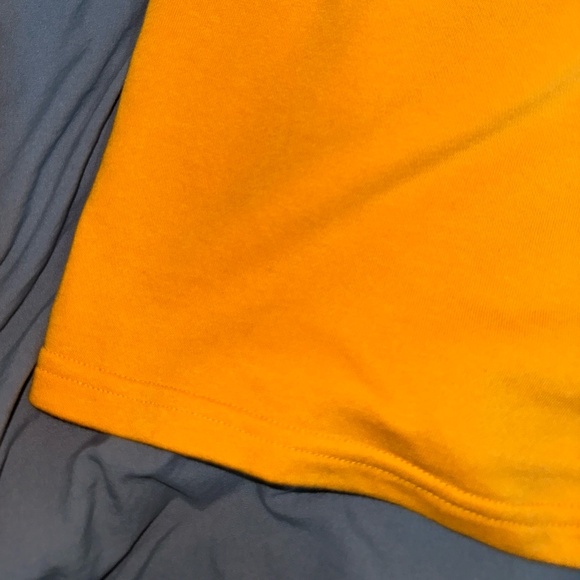 Men's Drawstring Shorts - US M - Deep Yellow - Loose Fit - Forever 21 - Picture 3 of 5